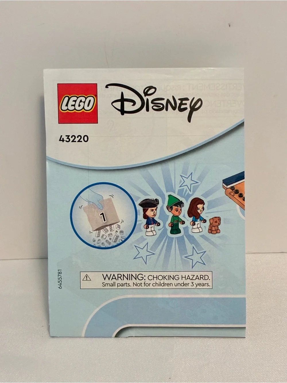 Lego Disney Peter Pan & Wendy's Storybook Adventure #43220 Retired